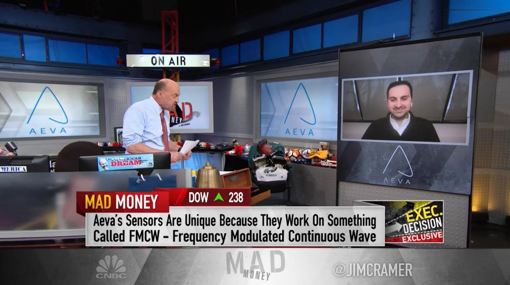 Aeva Soroush on Mad Money television show on CNBC